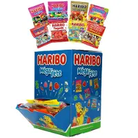 Haribo "Méga Fête!" snoep mix 1kg - Uitdeelsnoep in individuele verpakte snoepzakjes - Snoep traktatie