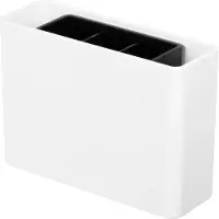 Biella HA-92120-12 Pennenkoker Smart Line 135x40x98mm 3-vaks Wit