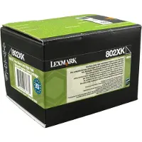 Lexmark Toner 80C2XK0 (802XK) Zwart Extra hoge capaciteit