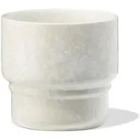 HEMA Cappuccinomok 350ml Trend Aardewerk Groen Spikkels (groen)