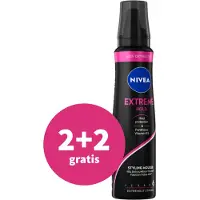Nivea 2+2 gratis: Haarmousse Extreme Hold 150 ml