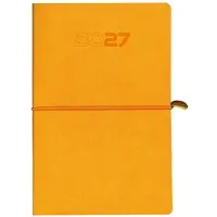 Aurora Universe Tesoro weekagenda met uurindeling 2027 oranje (1 week per 2 pagina's) 6-talig