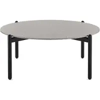 Kartell Undique Tafel H 37 cm | Terrazzo Black|Black