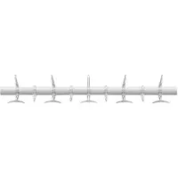 Kartell Hanger Wandkapstok L 90 cm x H 17 cm | Crystal