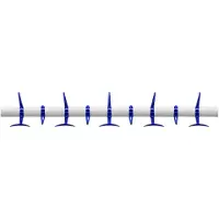 Kartell Hanger Wandkapstok L 90 cm x H 17 cm | Cobalt