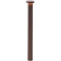 ROSSINI ILLUMINAZIONE Tiberio Poller LED 10W 3000K IP65 Corten - Hoge tuinpaal 75cm - Rossini Group