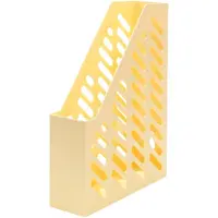 HAN tijdschriftenhouder, voor ft A4/C4, pastelgeel