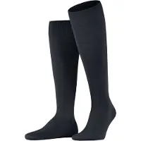 Falke Sokken Men ClimaWool Kneehigh Dark Navy-Schoenmaat 43 - 44