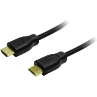 Logilink CH0053 HDMI-kabel HDMI Aansluitkabel HDMI-A-stekker, HDMI-A-stekker 10.00 m Zwart 4K UHD