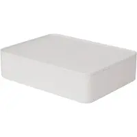 HAN Allison smart-organiser box met deksel sneeuwwit
