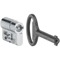 Hager MES-PHZDB3 mes-PHZDB3 profielcilinder-inzetstuk dubbele baard 3 mm Profielhalfcilinder 1 stuk(s)