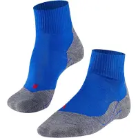Falke TK5 Short anti-blaar dun wol functioneel materiaal wandelsokken heren blauw - maat 42-43