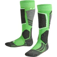 Falke Sportsokken donkergrijs / lichtgroen / zwart / wit