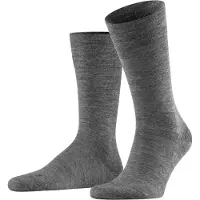 Falke Sok Sensitive Berlin Wol Blend Antraciet