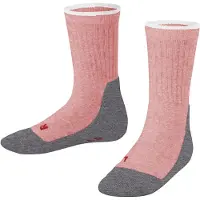 Falke Sokken donkergrijs / roze gemêleerd / donkerrood