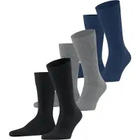 Falke Sokken 'Family' navy / grijs gemêleerd / zwart