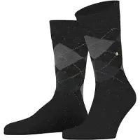Burlington Sokken grijs / zwart