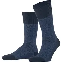 Falke Airport Herringstripe Sok Navy | Donkerblauw | Maat 43-46