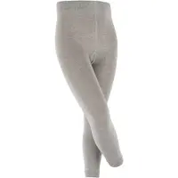 Falke Active Warm met functionele zool wol functioneel materiaal legging kinderen grijs - maat 152-164
