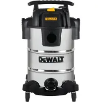 DeWalt Bouwstofzuiger DXV30SA | Nat en Droog | RVS Tank 30L - DXV30SA