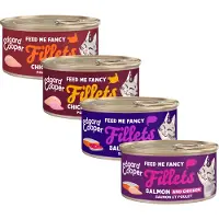 Edgard & Cooper 24x Kattenvoer Fillets Zalm & Kip 70 Gr
