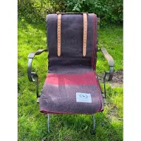 R&D Leder Wollen Deken XXL SWISS - 152,4cm X 213cm - Warm - Stijlvol + Gratis handgemaakte Draagriem