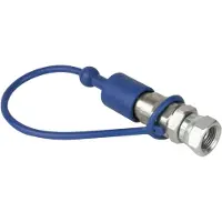 Showtec CO2 3/8 to Q-Lock adapter male - Accessoires voor Mist & Effect Machines