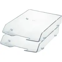 HAN 1028-23 Brievenbak Transparant A4 Plastic 25,5 x 35 x 6,6 cm