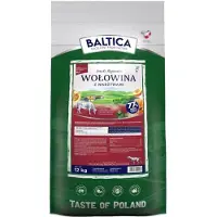 BALTICA Smaki regionów. Medium en grote rassen. Rundvlees met groenten – droogvoer voor honden – 12 kg
