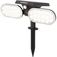 HOFTRONIC™ Solar LED Tuinspot Pato PIR met bewegingssensor 6000K daglicht wit Prikspot Tuinspot - Tuin spots, spots bodem buiten