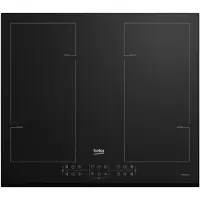 Beko inductiekookplaat 60cm 4 pits 7200w zwart - - hii64206f2mt