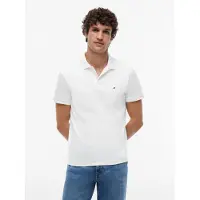 Tommy Hilfiger Shirt 'Essential' zwart / wit