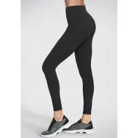 SKECHERS Leggings 'Go Walk High Waisted Legging' zwart