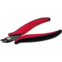 Cimco 10 1040, Diagonal pliers, Kunststoff, Schwarz, Rot, 132 mm 101040 Elektronica en fijnmechanica Zijkniptang Zonder facet 132 mm