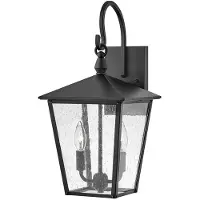 HINKLEY LED Wand Buitenlamp Huntersfield | 2X E14 Max 40W | IP44 | Dimbaar | Black