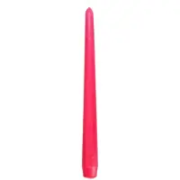 Papstar 81765 Wachskerze Rund Fuchsie (e)