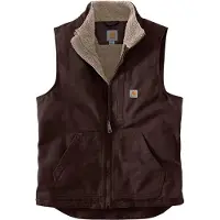 Carhartt Sherpa, vest ,donkerbruin ,XXL