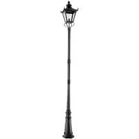Elstead Lighting LED Tuin Pilaar Grampian | 1X E27 Max 60W | IP44 (Outdoor) | Black