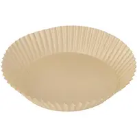 Papstar 10x 100 Bakpapier Ø 16 cm · 45 cm bruin voor heteluchtfriteuses