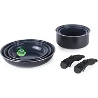 Russell Hobbs Smart Clip 8-delige keramische kookset - Blauw