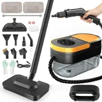 Traumheim Stoomreiniger 2500W - 4 Bar - 1,6L Tank - 10 sec Opwarmtijd - 3 Stoomstanden - 15 Accessoires voor Vloeren, Ramen, Badkamer en Auto