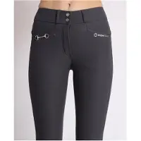 Montar Rijbroek Molly Hightwaist 2.0 Full Grip - Grey - 48