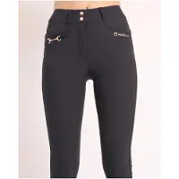 Montar Rijbroek Molly High Waist Full Grip Navy/Rosegoud - 38