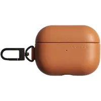 Mujjo Echelon Leren AirPods Pro 3 Hoesje Bruin
