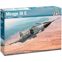 Italeri Modelbouwpakket Vliegtuigen - 2816 Dassault Mirage III E - Straaljager Plastic - 1:48 - Modelbouw