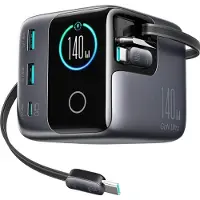 JOYROOM GaN 140W oplader, grijs, met 5 aansluitingen
