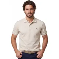 Lacoste polo creme classic fit pique
