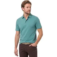 Brax Poloshirt turquoise normale fit