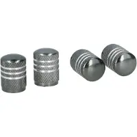 Dunlop Ventieldoppen Av Aluminium Zilvergrijs 4 Stuks