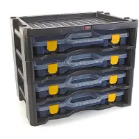 Tayg Assortimentsdoos / Multibox 2 Blauw